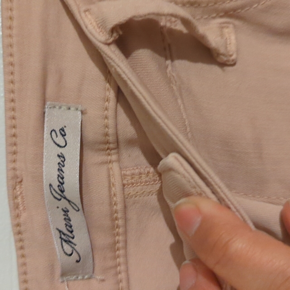 Mavi jeans, woman's size 30, pink Adriana mid-rise, super skinny, ankle zip - Picture 3 of 5
